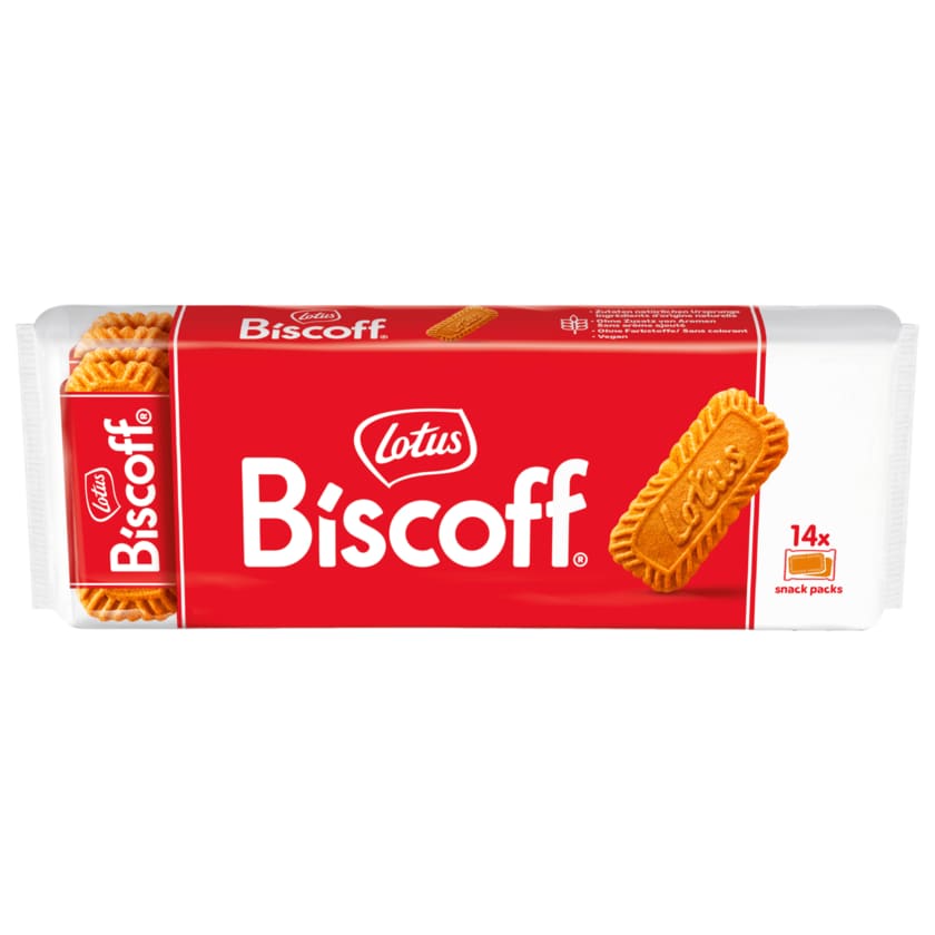 Lotus Biscoff Snack-Packs 14x2 Stück
